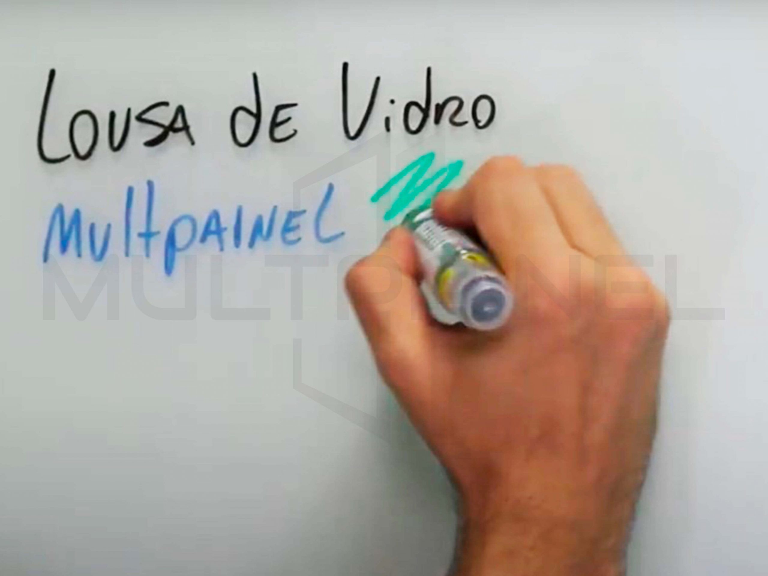 qual caneta utilizar na lousa de vidro
