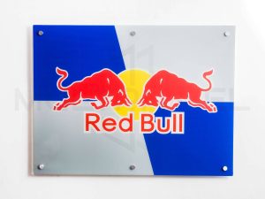 placa de vidro com logotipo 1