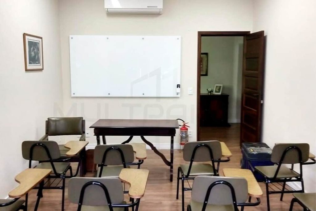 quadro de vidro branco 