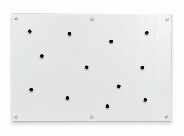 lousa de vidro magnética 1,50x1,00