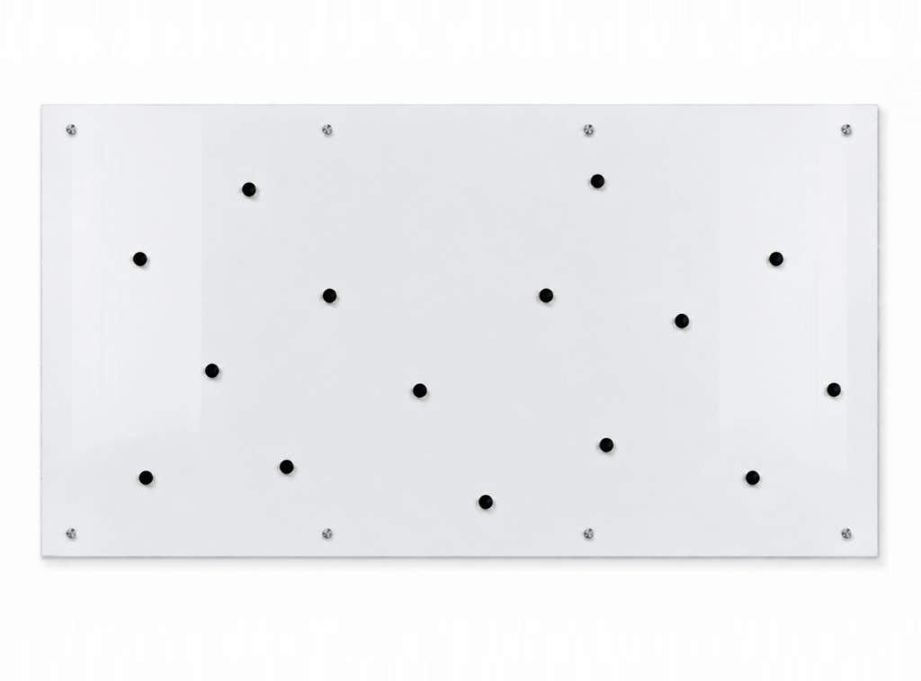 lousa de vidro magnética 200x120