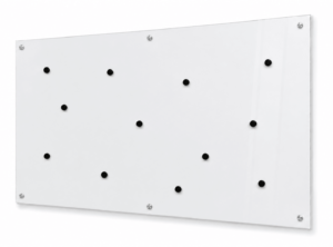lousa de vidro magnética 1,50x1,00