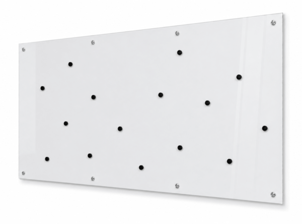 lousa de vidro magnética 200x120