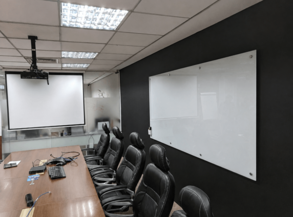 lousa de vidro branca 200x120