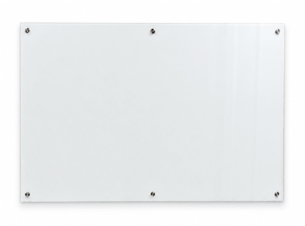 lousa de vidro branca 150x100