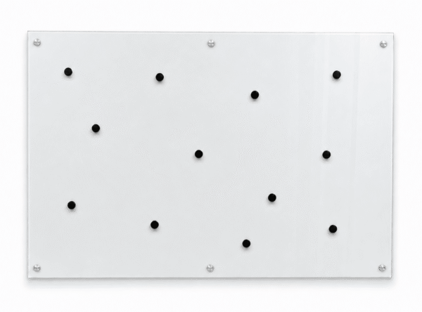 lousa de vidro magnética 1,50x1,00
